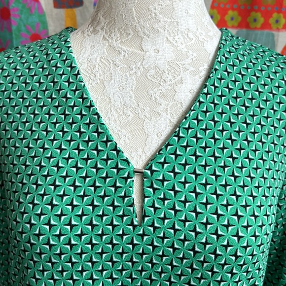 Jones New York 3/4 Sleeve Blouse. PM. NWT - Picture 2 of 10